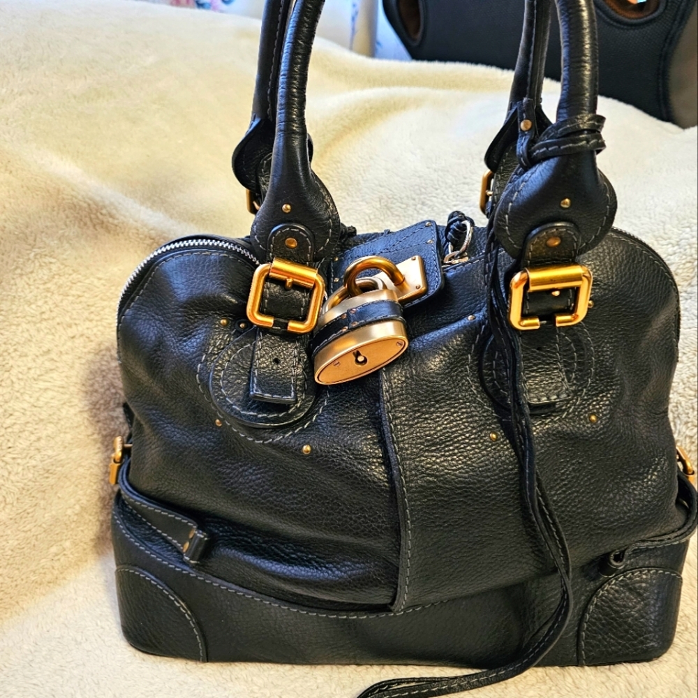 Chloe Leather Shoulder Bag
